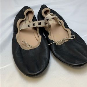 Valentino Black Ballet Flats